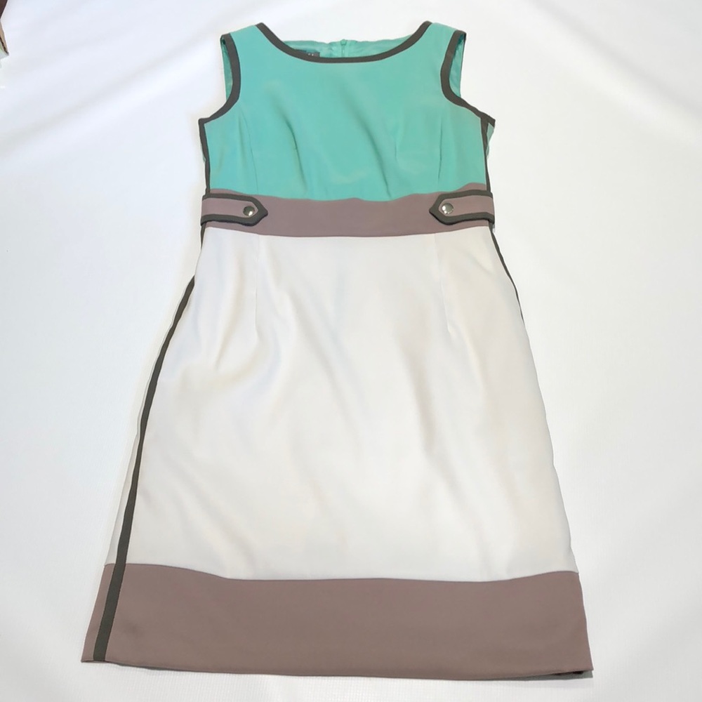 Rod & Ali size 4 colorblock sleeveless dress